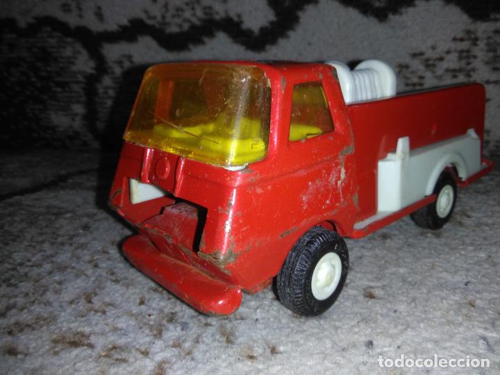 Juguetes antiguos Rico: Cami&oacute;n bomberos Rico Mini Sans&oacute;n - Foto 5
