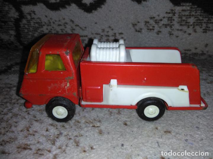 Juguetes antiguos Rico: Cami&oacute;n bomberos Rico Mini Sans&oacute;n - Foto 6