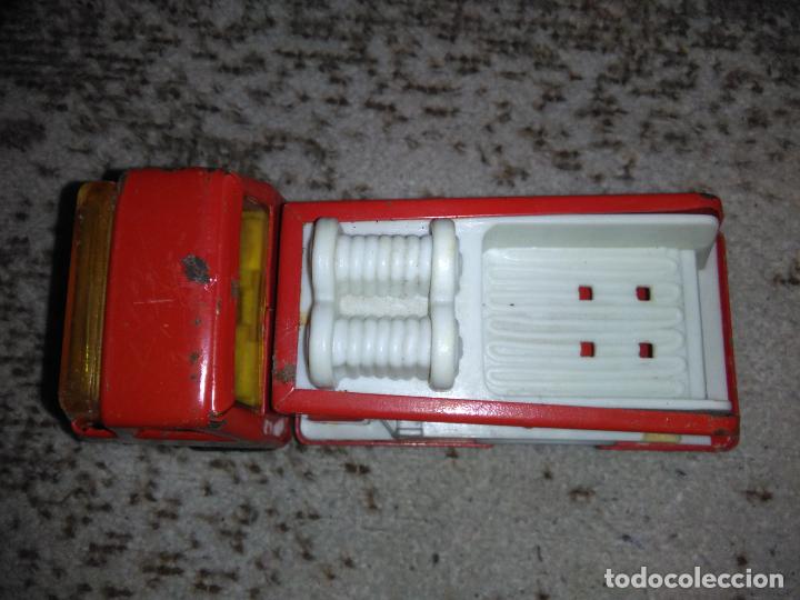 Juguetes antiguos Rico: Cami&oacute;n bomberos Rico Mini Sans&oacute;n - Foto 8