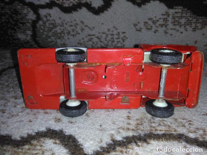 Juguetes antiguos Rico: Cami&oacute;n bomberos Rico Mini Sans&oacute;n - Foto 11