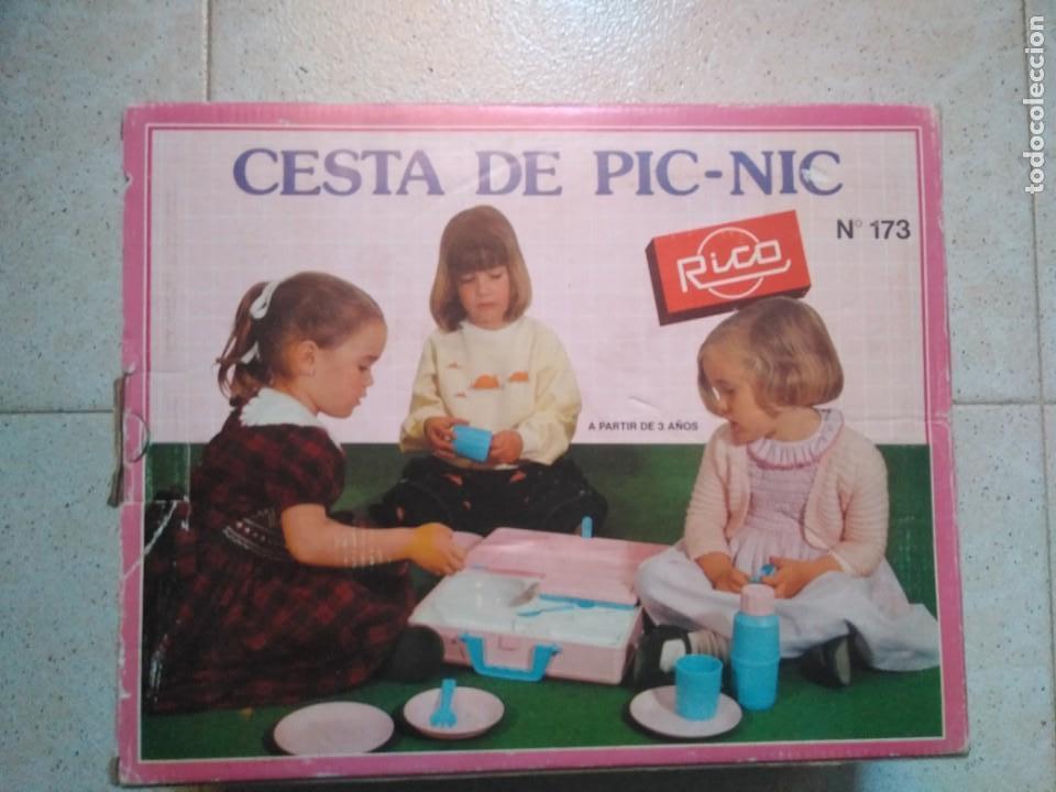 Juguetes antiguos Rico: Cesta Picnic Rico - Foto 2
