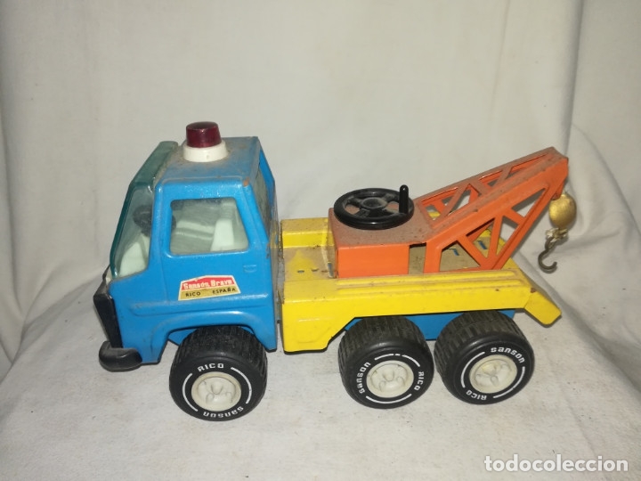 Juguetes antiguos Rico: CAMION GRUA DE SAMSON DE RICO. - Foto 2