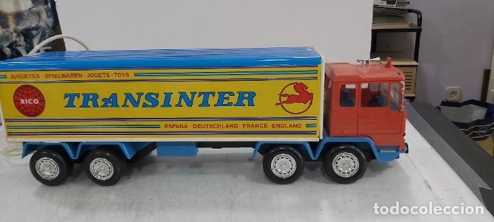Juguetes antiguos Rico: ANTIGUO TRANSINTER DE RICO PEGASO - Foto 1