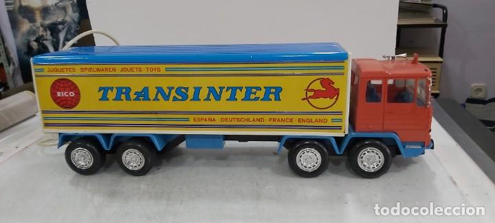Juguetes antiguos Rico: ANTIGUO TRANSINTER DE RICO PEGASO - Foto 2