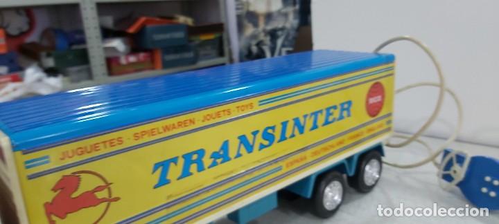 Juguetes antiguos Rico: ANTIGUO TRANSINTER DE RICO PEGASO - Foto 7