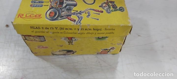 Juguetes antiguos Rico: MOTOR CICLON DE RICO FUNCIONANDO - Foto 2
