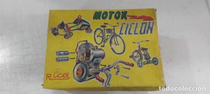 Juguetes antiguos Rico: MOTOR CICLON DE RICO FUNCIONANDO - Foto 15