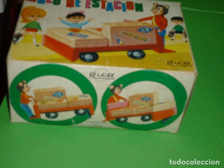 Juguetes antiguos Rico: MOZO ESTACION - Foto 5