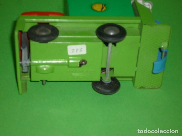 Juguetes antiguos Rico: MOZO ESTACION - Foto 6