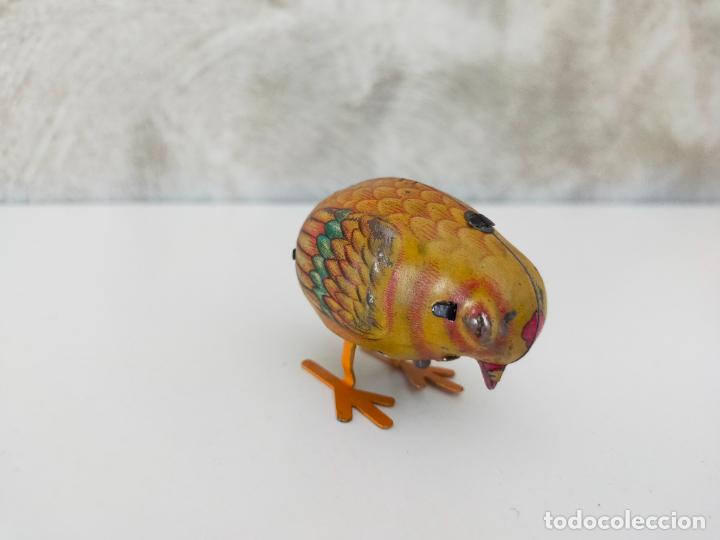 Juguetes antiguos Rico: POLLITO HOJALATA RICO - Foto 10