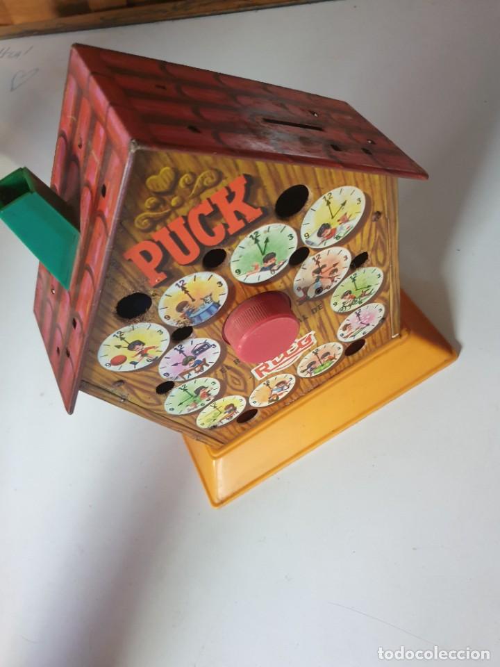 Juguetes antiguos Rico: HUCHA RELOJ MUSICAL - Foto 4