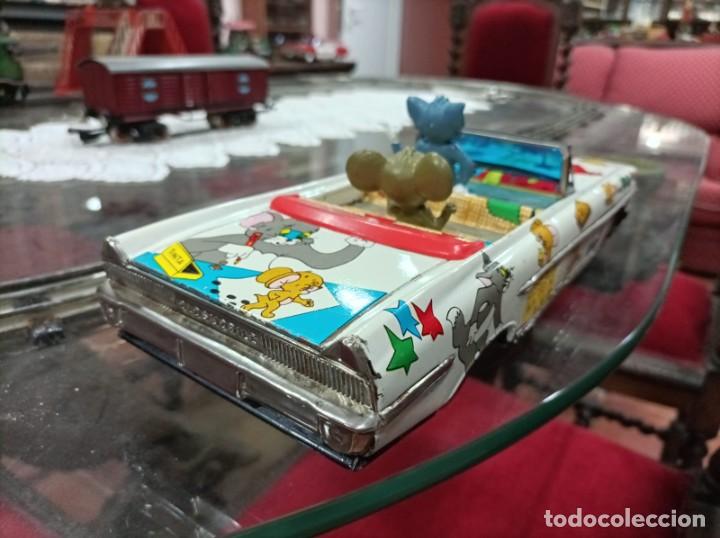 Juguetes antiguos Rico: Coche de Rico con Tom y Jerry - Foto 2