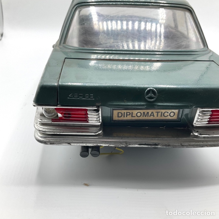 Juguetes antiguos Rico: Antiguo coche de juguete MERCEDES 450 SE DIPLOMÁTICO de la marca RICO - Años 60 - Sin cable dirigido - Foto 7 - 301855708