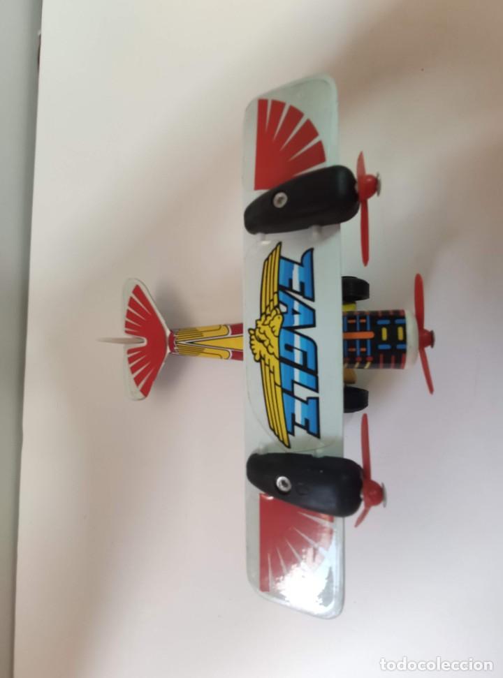 Juguetes antiguos Rico: AVIONETA SANS&Oacute;N EAGLE DE RICO SA - Foto 3