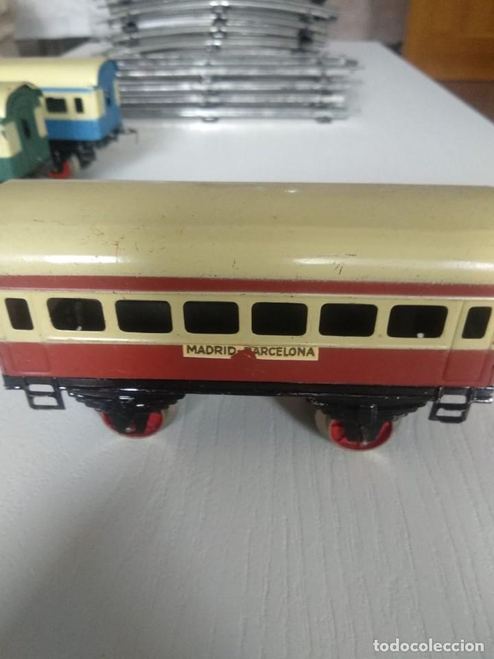 Juguetes antiguos Rico: Tren antiguo de rico - Foto 5