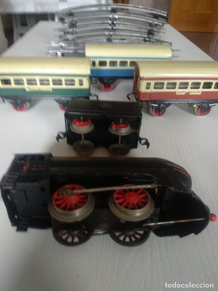 Juguetes antiguos Rico: Tren antiguo de rico - Foto 6