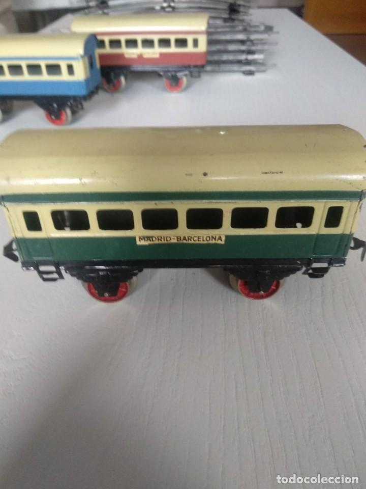 Juguetes antiguos Rico: Tren antiguo de rico - Foto 7