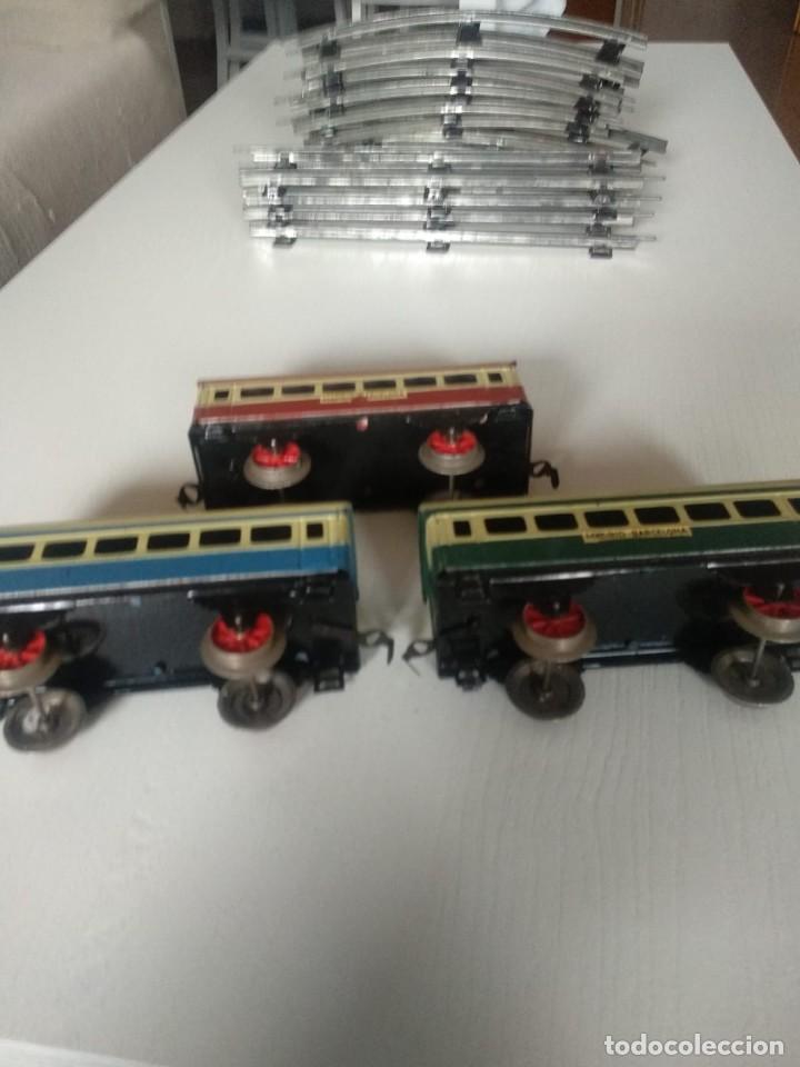 Juguetes antiguos Rico: Tren antiguo de rico - Foto 8