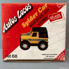 Juguetes antiguos Rico: RICO REF 68 AUTOS LOCOS SPIDER CAR MERCEDES 4X4. NUEVO. VINTAGE. AÑOS 80. A ESTRENAR.