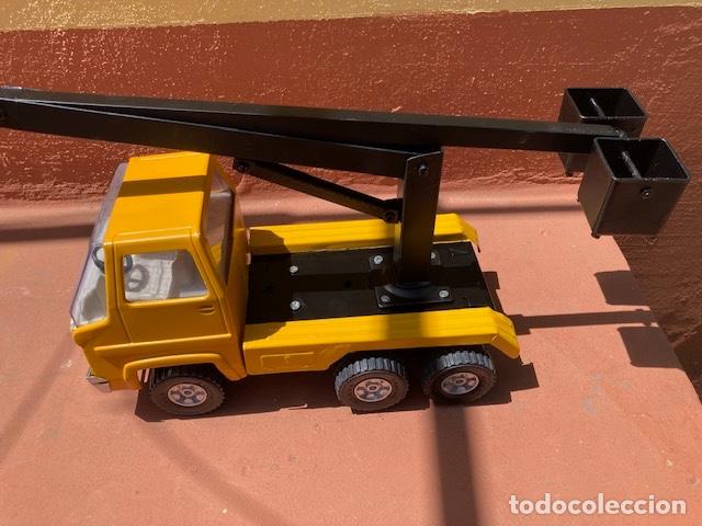 Juguetes antiguos Rico: GRUA TELESCOPICA SANSON - Foto 13
