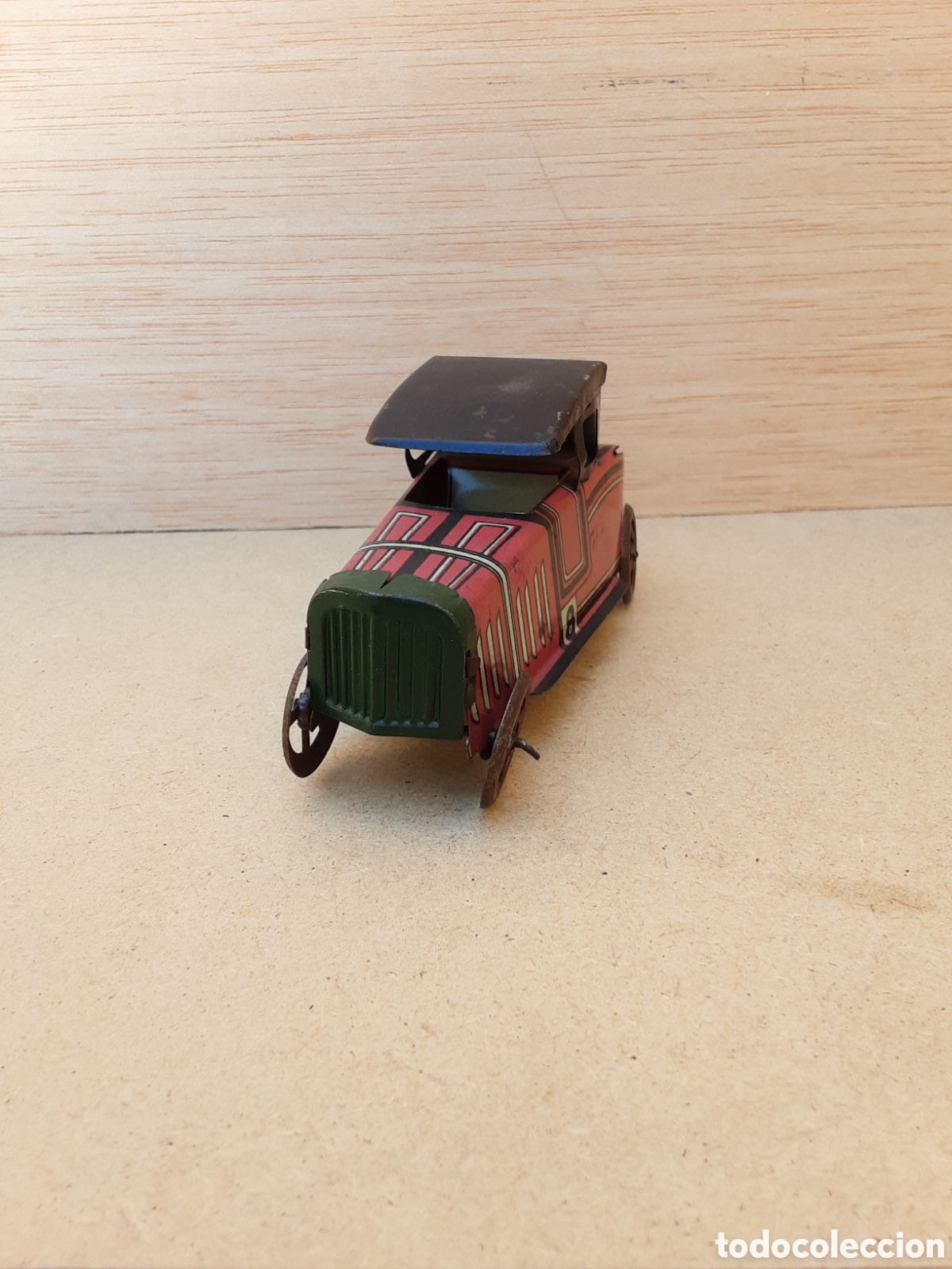 Juguetes antiguos Rico: Coche de rico de chapa - Foto 2