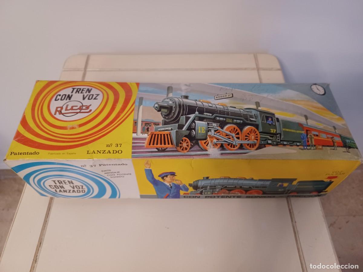 Juguetes antiguos Rico: Tren con Voz de Rico - Foto 6