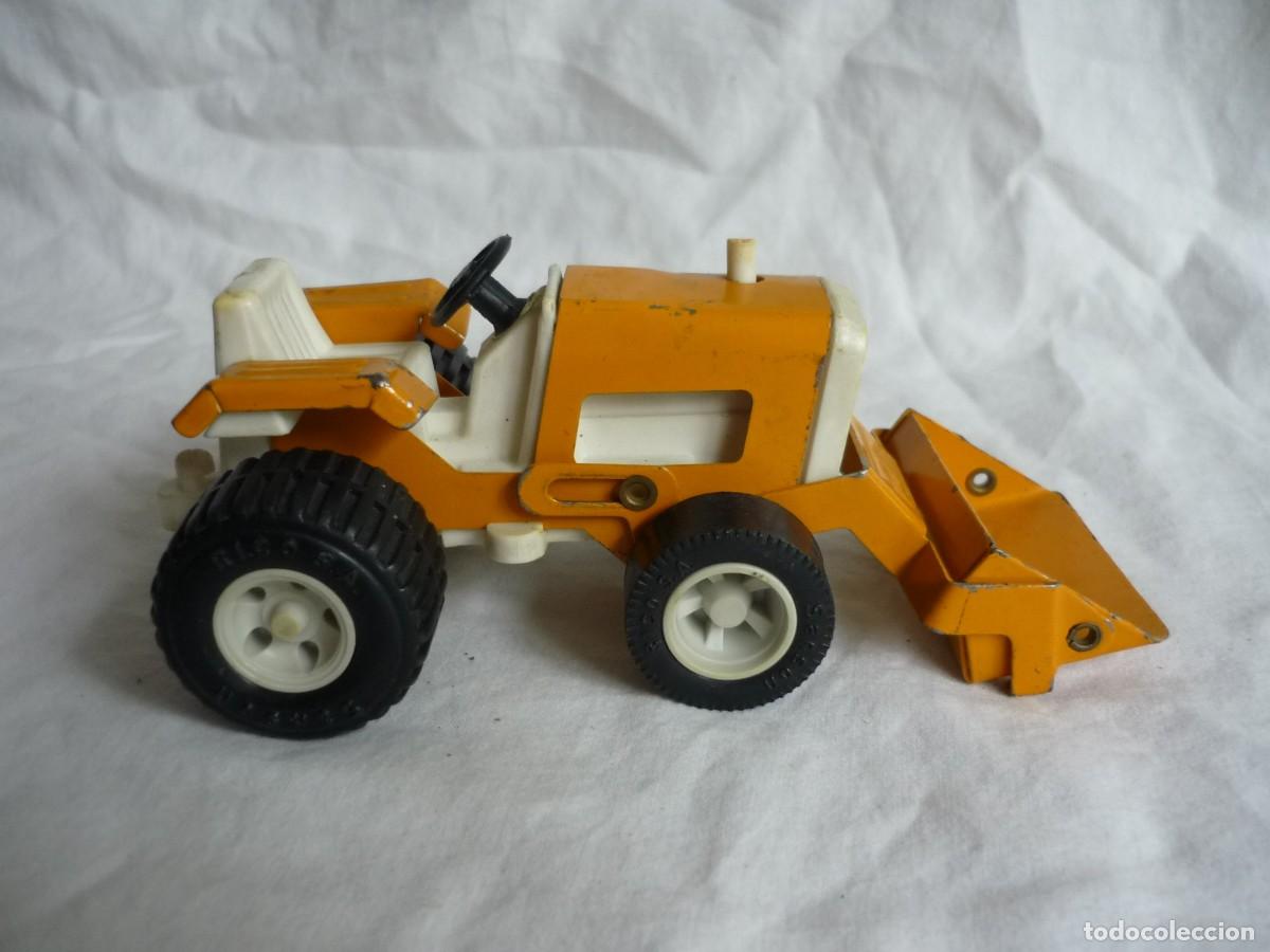 Juguetes antiguos Rico: Tractor con pala de Rico - Foto 4