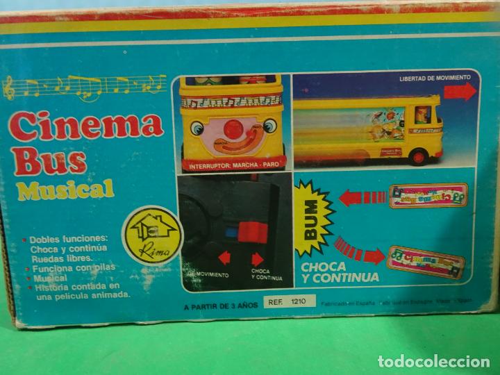 Juguetes antiguos Rico: CINEMA BUS DE RIMA - Foto 6