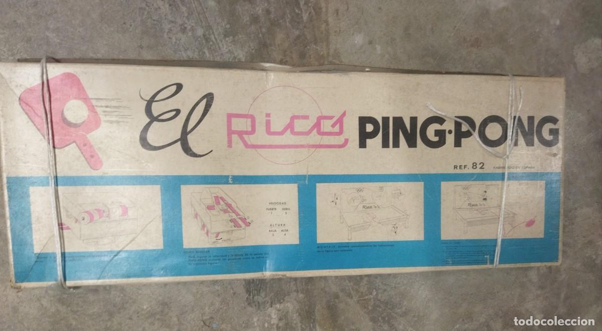 Juguetes antiguos Rico: El rico ping pong - Foto 1