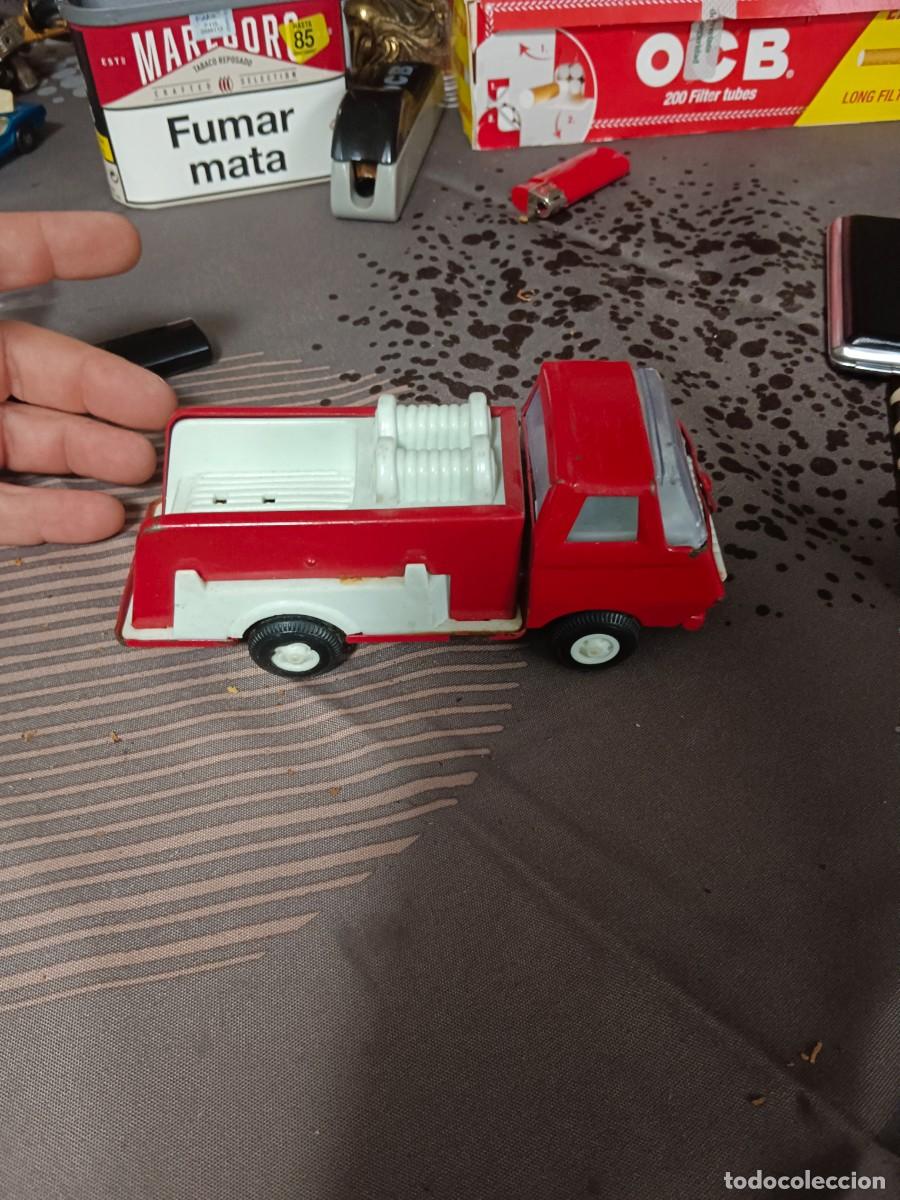 Juguetes antiguos Rico: Camion Rico mini Sanson Bomberos - Foto 2