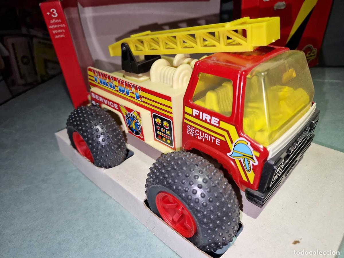 Juguetes antiguos Rico: CAMION SANSON BOMBEROS DE RICO - Foto 2