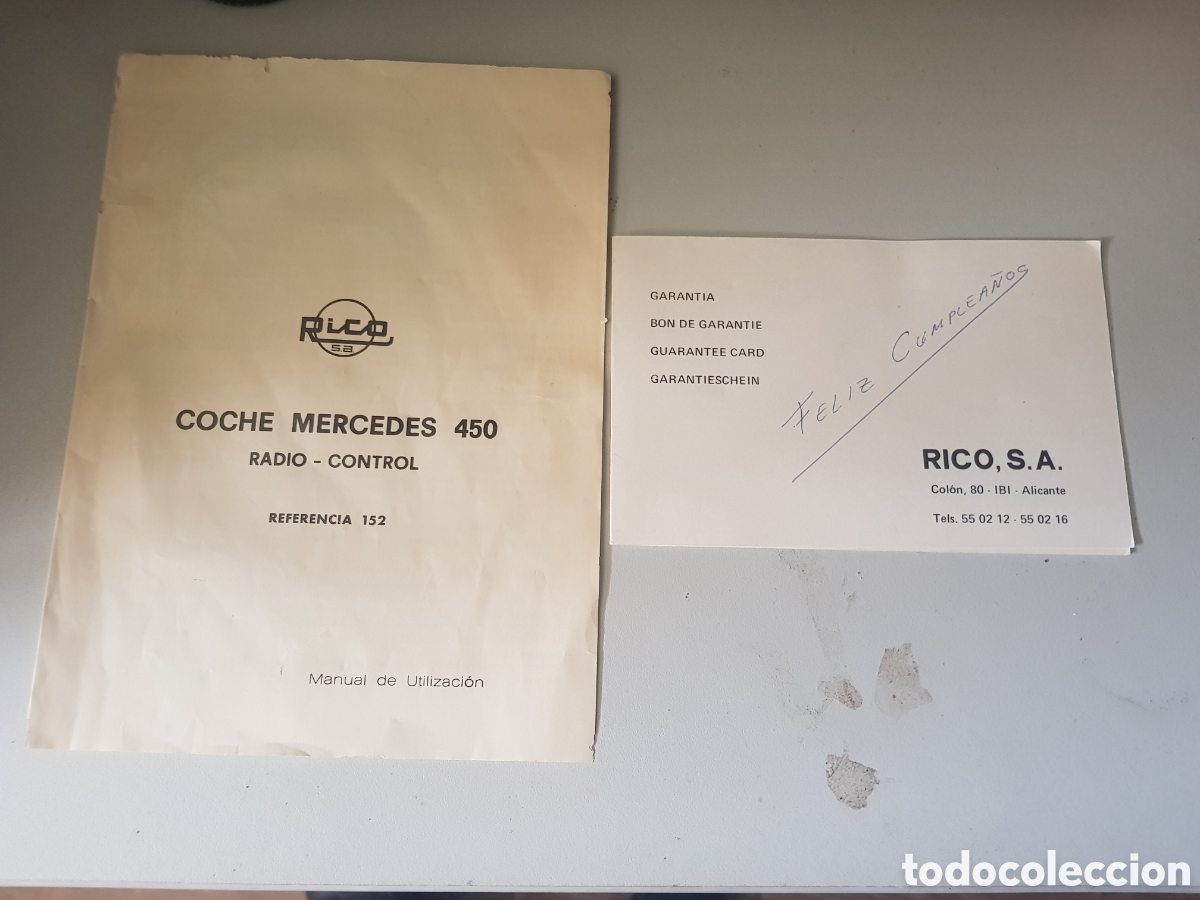 Juguetes antiguos Rico: Mercedes 450 de rico - Foto 5