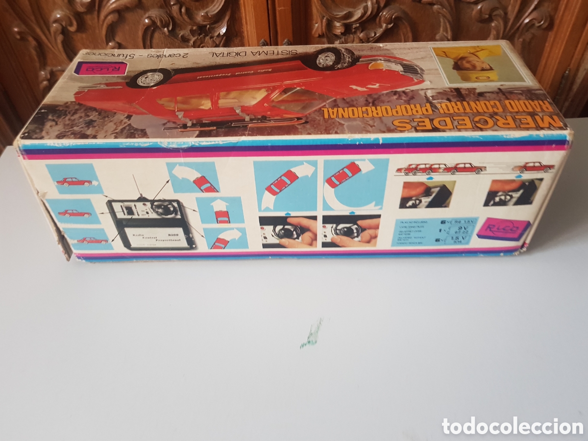 Juguetes antiguos Rico: Mercedes 450 de rico - Foto 23