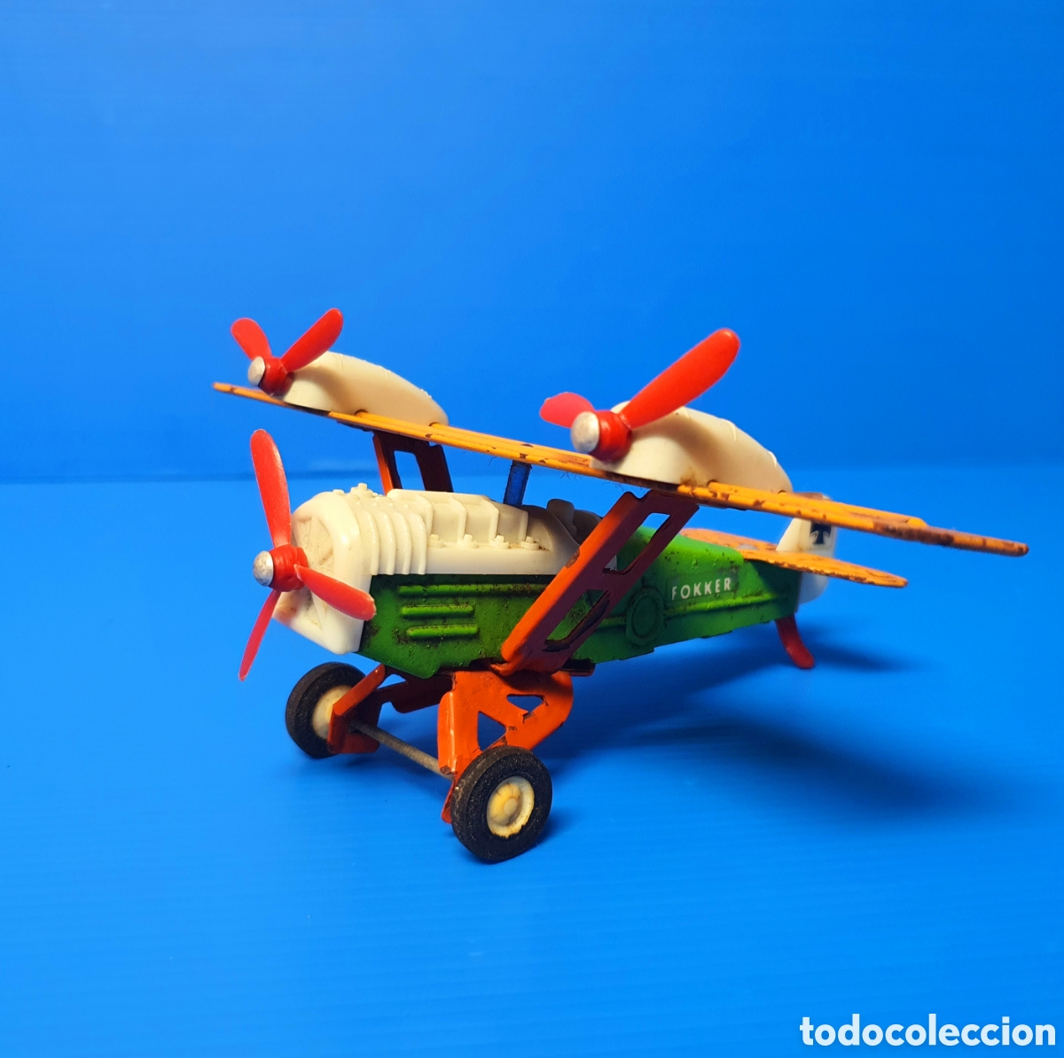 Juguetes antiguos Rico: AVI&Oacute;N SANS&Oacute;N RICO ORIGINAL DE LA &Eacute;POCA - Foto 2