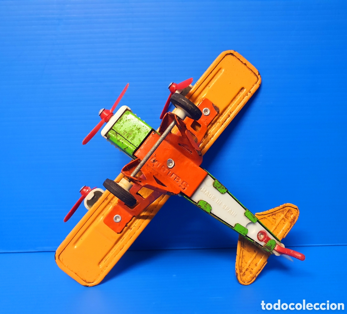 Juguetes antiguos Rico: AVI&Oacute;N SANS&Oacute;N RICO ORIGINAL DE LA &Eacute;POCA - Foto 6
