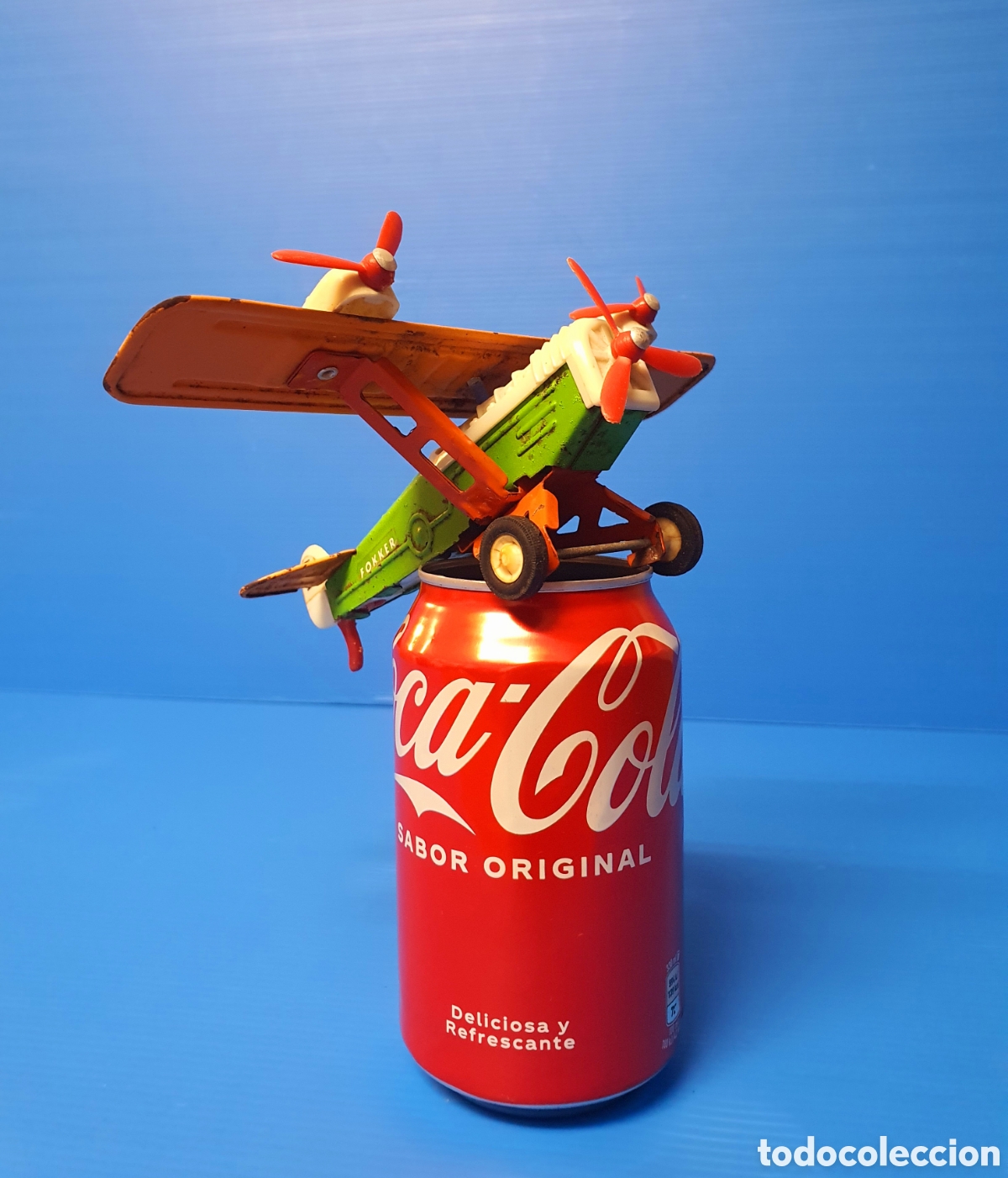 Juguetes antiguos Rico: AVI&Oacute;N SANS&Oacute;N RICO ORIGINAL DE LA &Eacute;POCA - Foto 7
