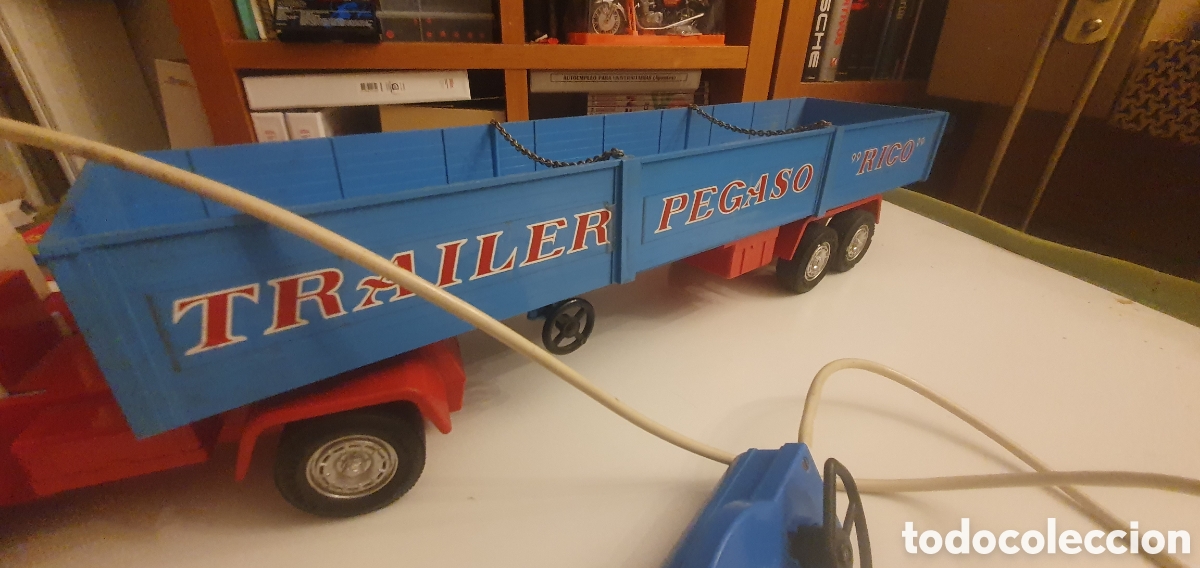 Juguetes antiguos Rico: Trailer Pegaso de Rico - Foto 3