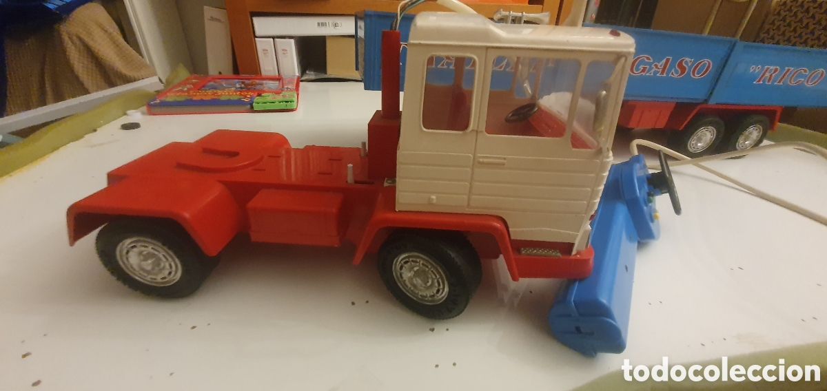 Juguetes antiguos Rico: Trailer Pegaso de Rico - Foto 4