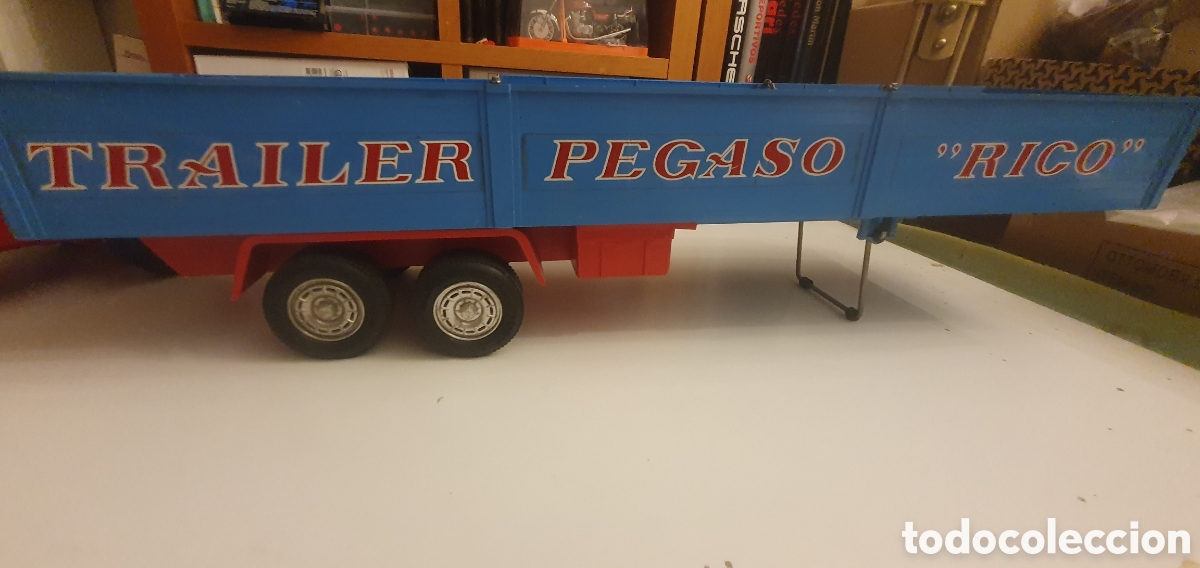 Juguetes antiguos Rico: Trailer Pegaso de Rico - Foto 6