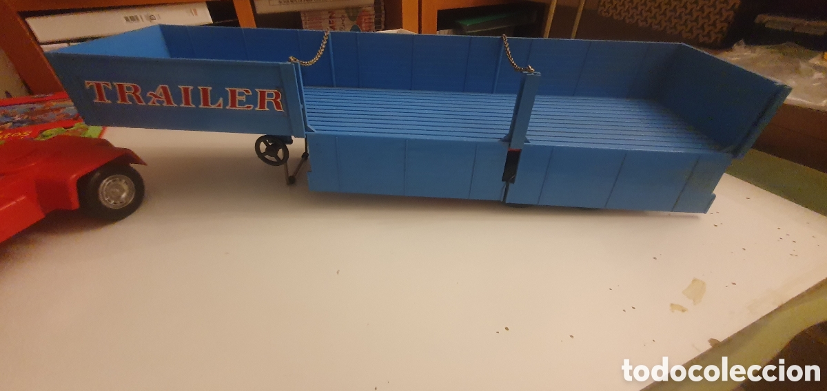 Juguetes antiguos Rico: Trailer Pegaso de Rico - Foto 8