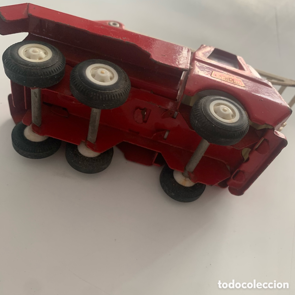 Juguetes antiguos Rico: Camion de Bomberos Mini Sans&oacute;n RICO Ref. 474 - Foto 6