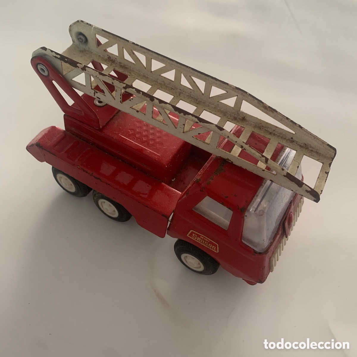 Juguetes antiguos Rico: Camion de Bomberos Mini Sans&oacute;n RICO Ref. 474 - Foto 1