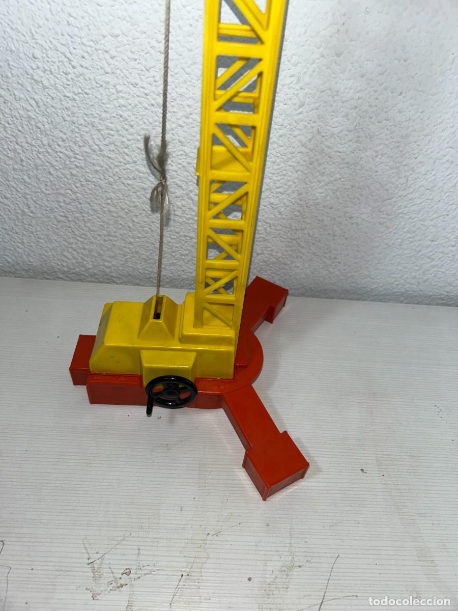 Juguetes antiguos Rico: GRUA DE CONSTRUCCION DE RICO - Foto 2