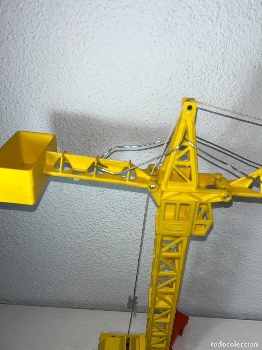Juguetes antiguos Rico: GRUA DE CONSTRUCCION DE RICO - Foto 3