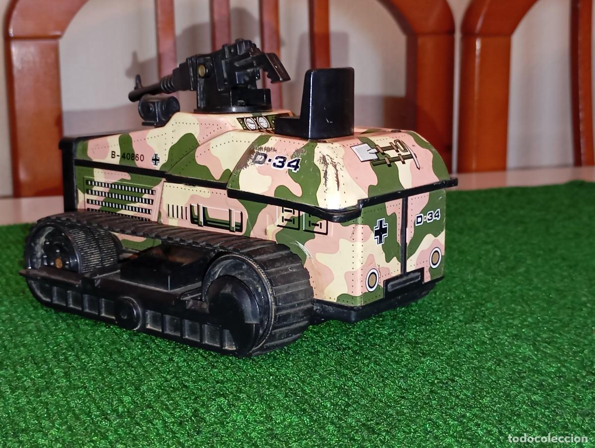 Juguetes antiguos Rico: Tanque antiguo GOZAN? - Foto 2