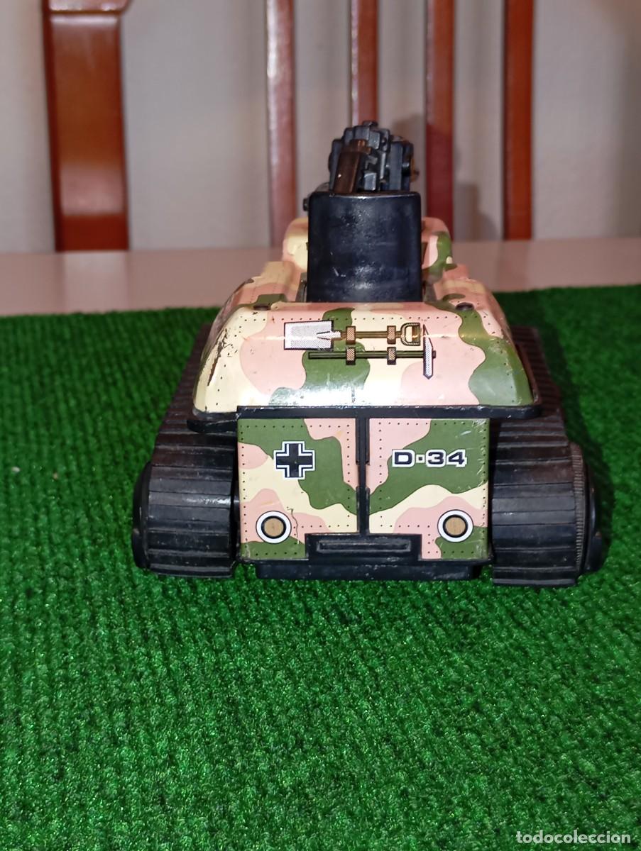 Juguetes antiguos Rico: Tanque antiguo GOZAN? - Foto 3