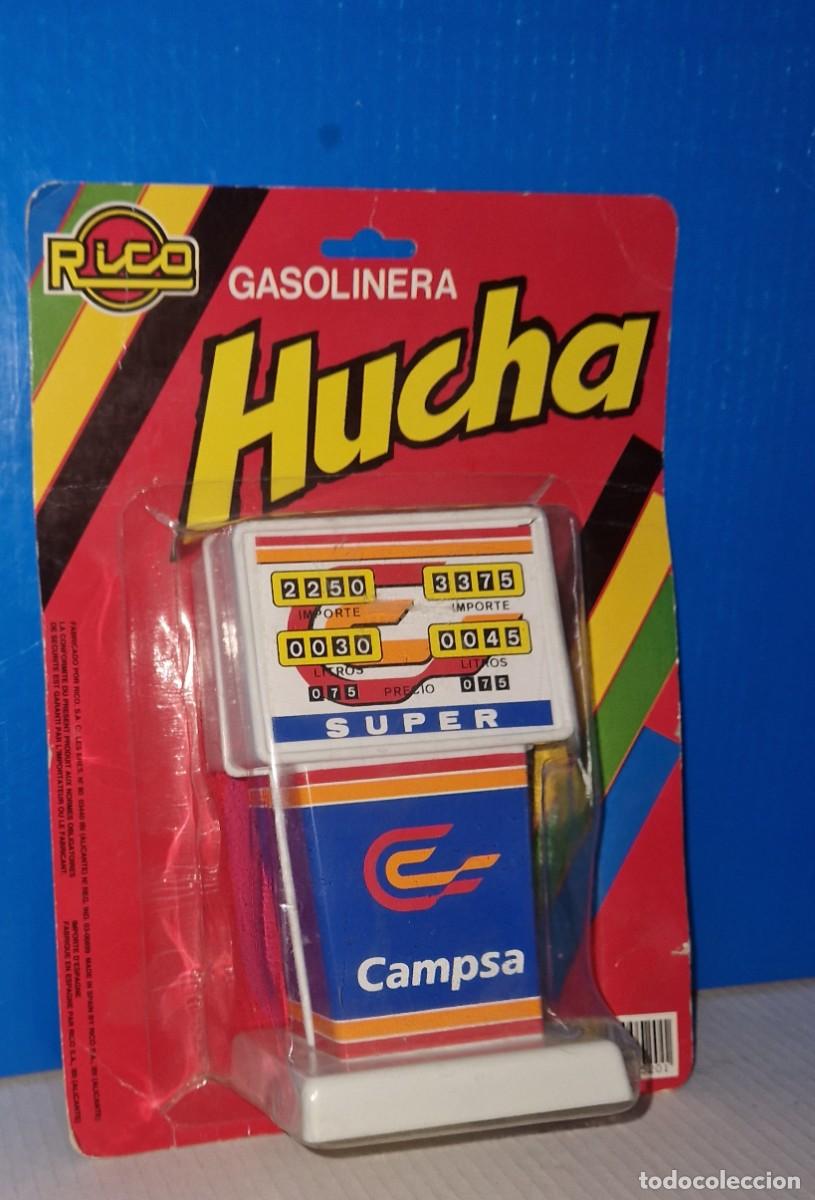 Juguetes antiguos Rico: HUCHA GASOLINERA DE RICO - Foto 1