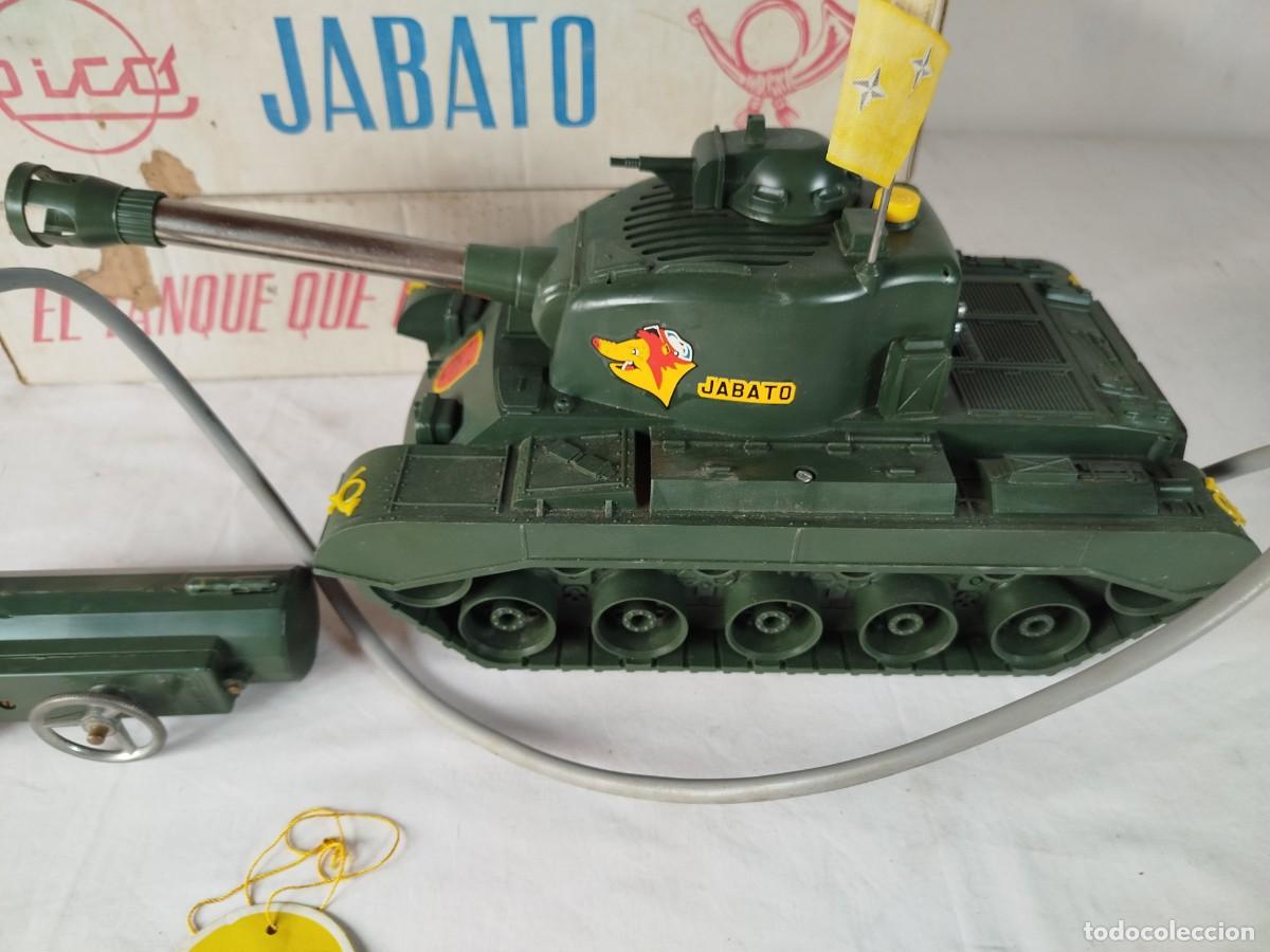 Juguetes antiguos Rico: Tanque Jabato de Rico - Foto 2
