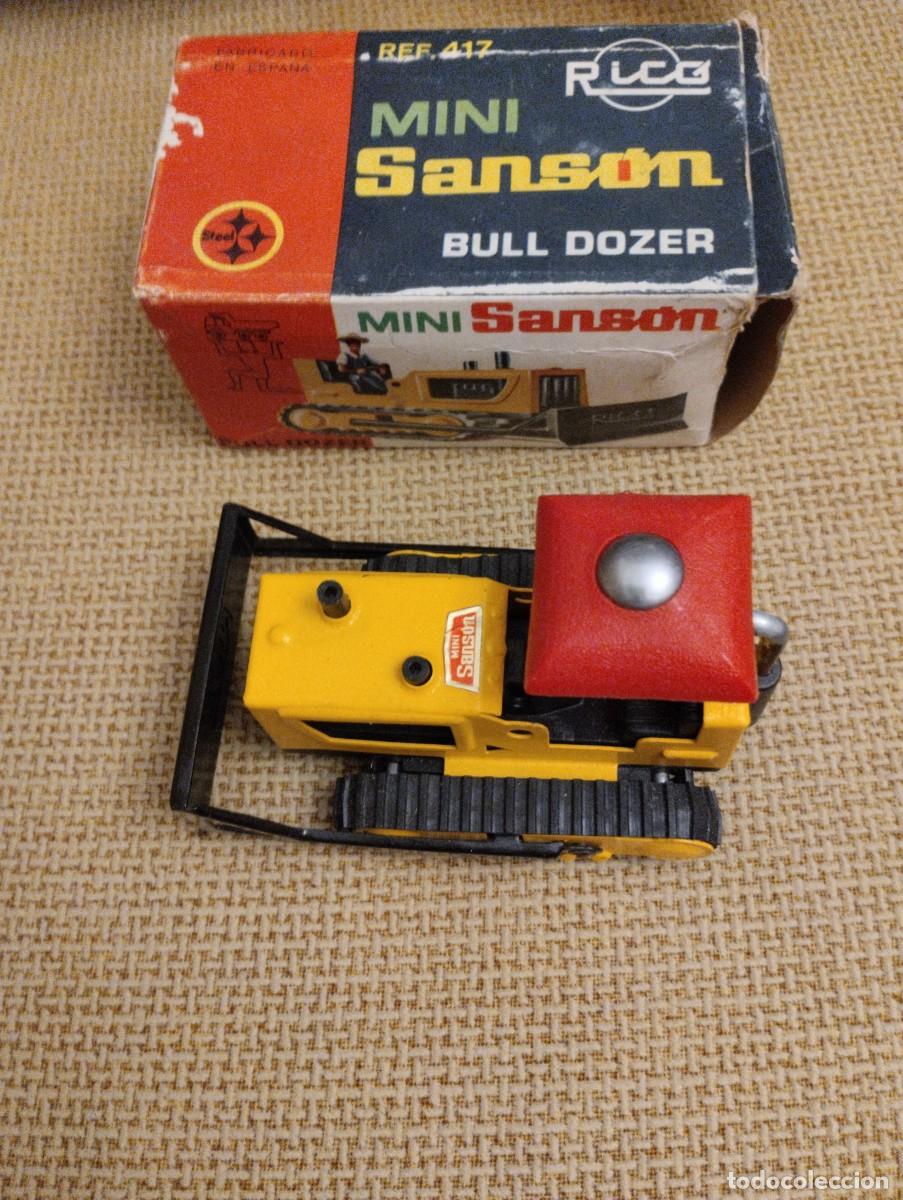 Juguetes antiguos Rico: Bull Dozer Mini Sans&oacute;n Rico - Foto 1