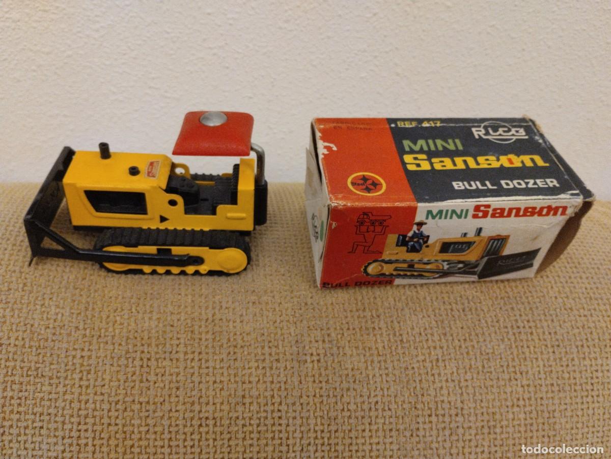 Juguetes antiguos Rico: Bull Dozer Mini Sans&oacute;n Rico - Foto 2
